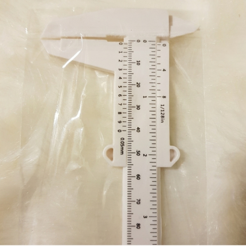 Eyebrow Measure Caliper Microblading Ruler